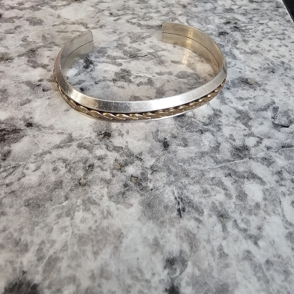 Vintage Navajo Sterling Tom Hawk bracelet